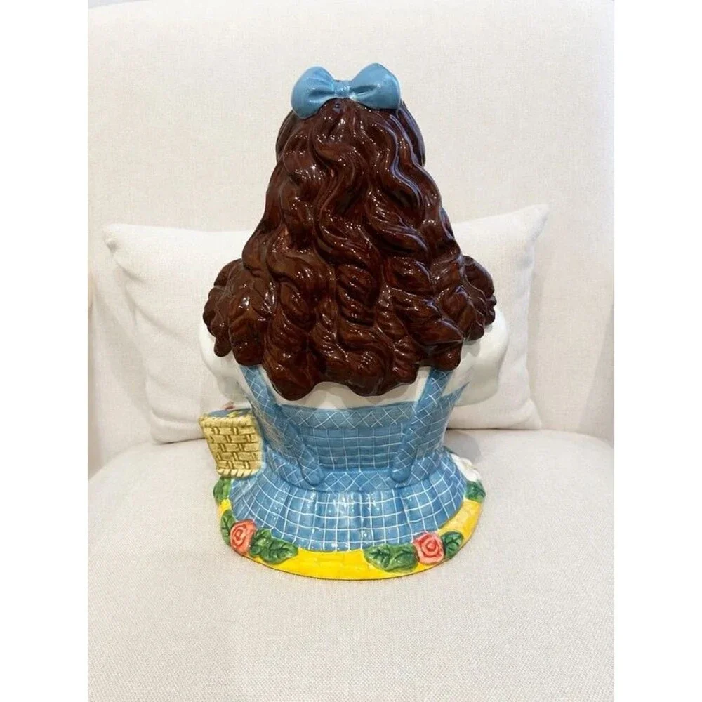 Wizard of Oz Dorothy & Toto Westland Giftware Ceramic Cookie Jar #17238